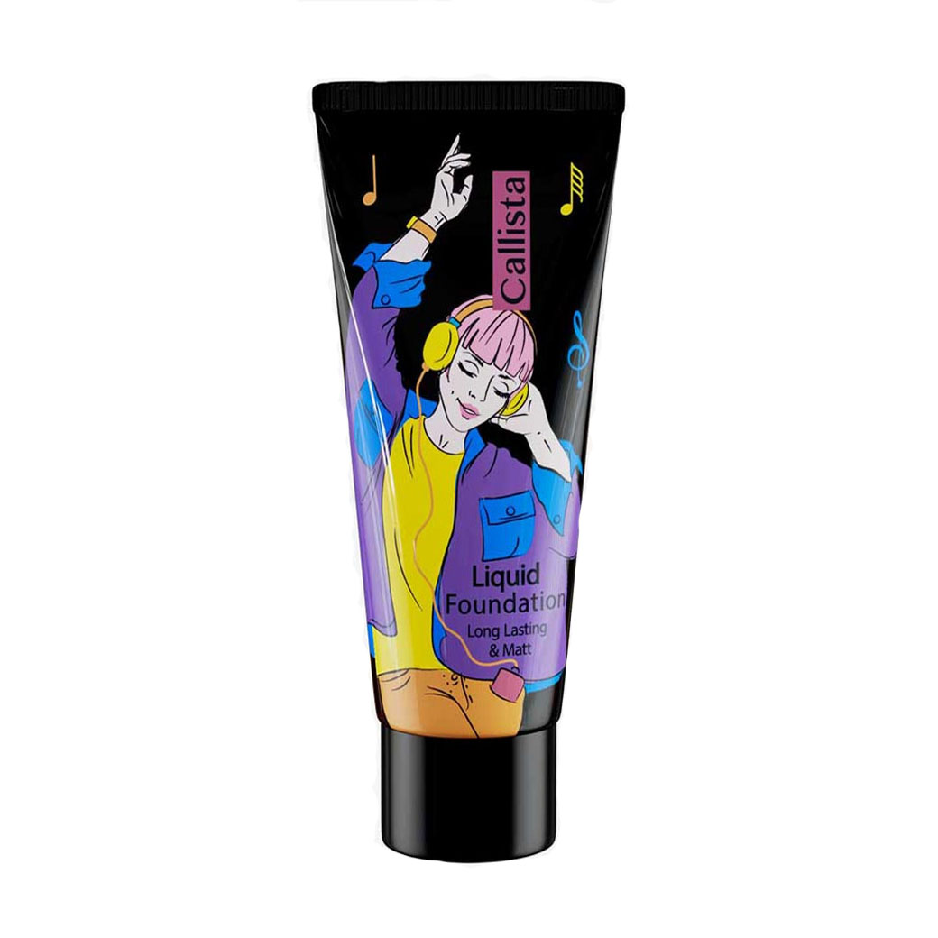کرم پودر کالیستا مات تیوپی مدل Long Lasting لانگ لستینگ