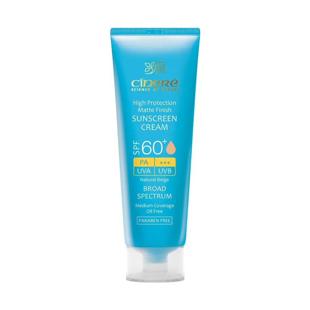 کرم ضد آفتاب سینره رنگی مناسب پوست چرب و جوش دار SPF60 حجم 50 میل