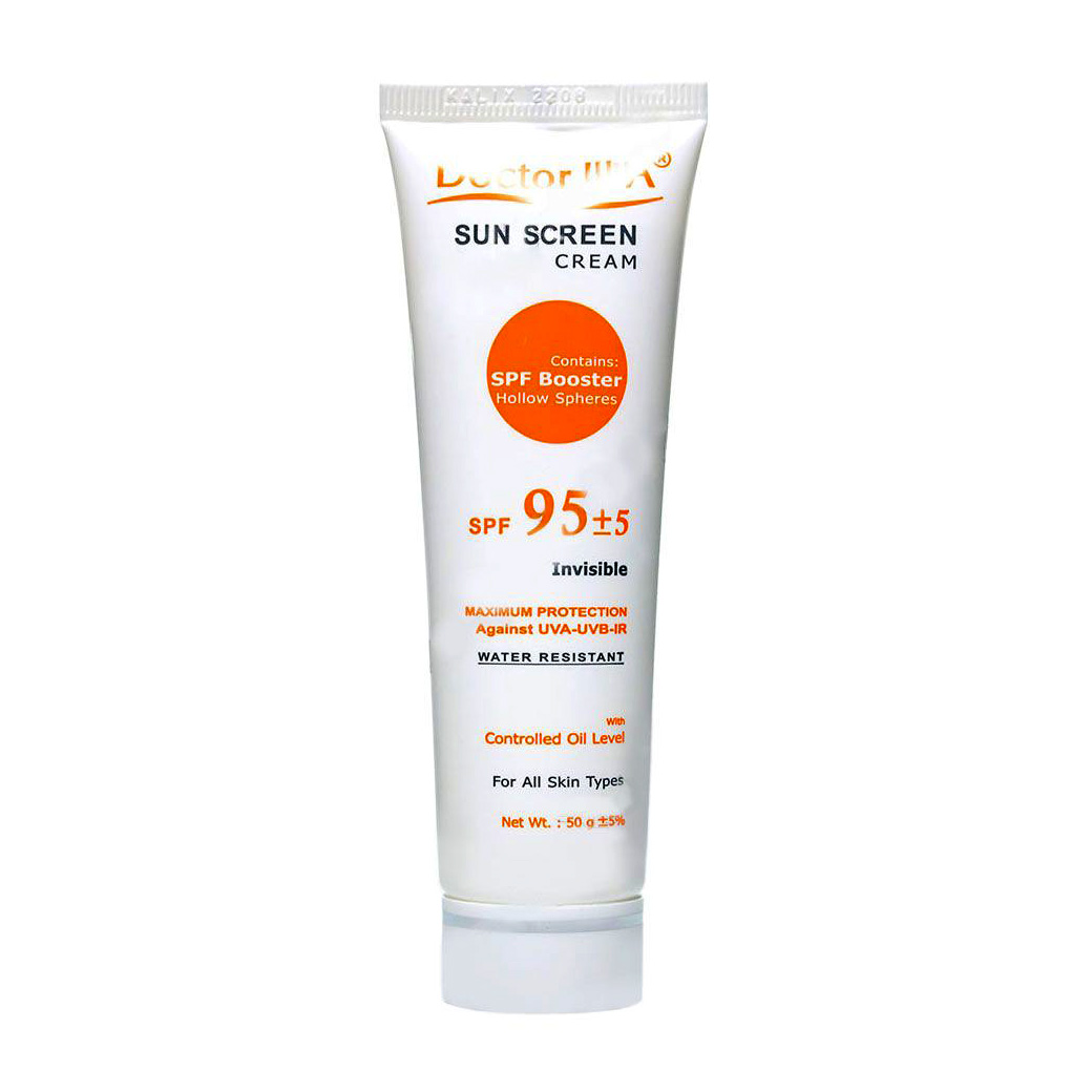 کرم ضد آفتاب دکتر ژیلا بدون رنگ SPF95 حجم 50 میل