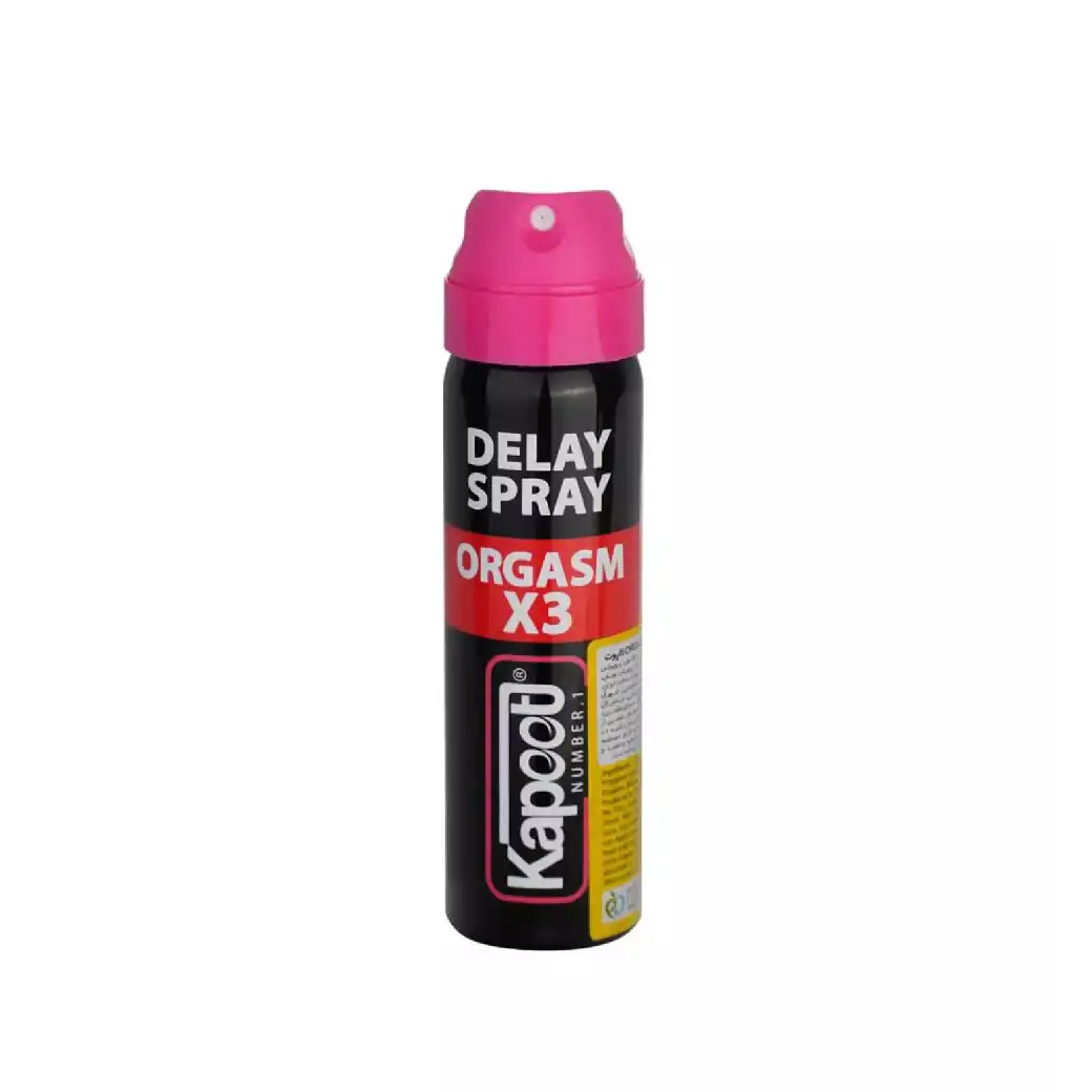 اسپری تاخیری كاپوت مدل DELAY SPRAY ORGASM X3