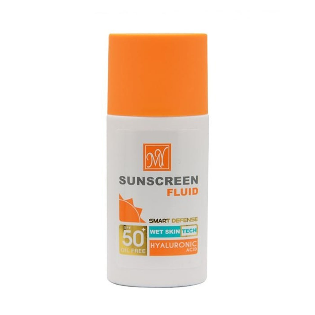 فلوئید ضد آفتاب مای بی رنگ مدل اسمارت دیفنس SPF50 حجم 50 میل