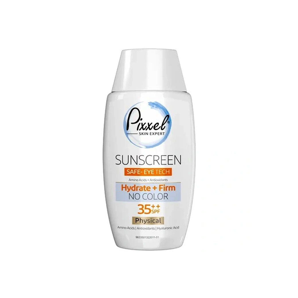 کرم ضد آفتاب دور چشم پیکسل بدون رنگ SPF35 حجم 50 میل