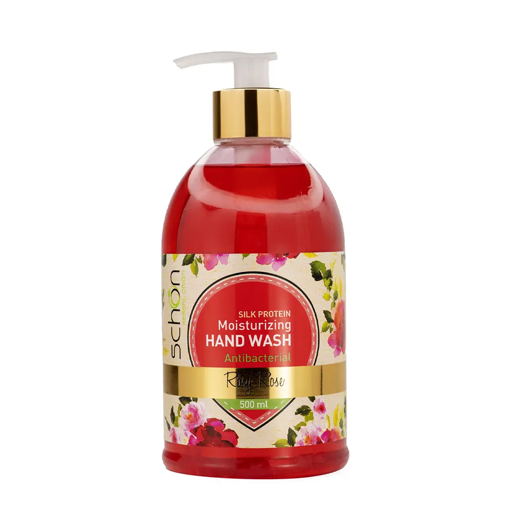 مایع دستشویی شون قرمز آنتی باکتریال مدل Rosy Rose حجم 500 میل