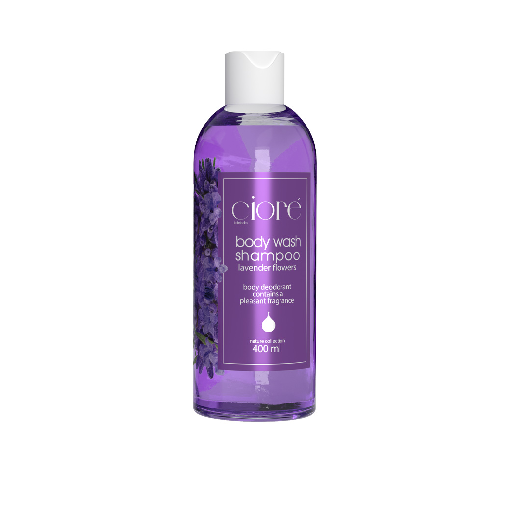 شامپو بدن سیور مدل Lavender Flower حجم 400 میل